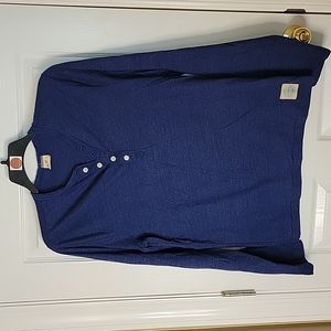 Hollister Large Long Sleeve T-Shirt Blue